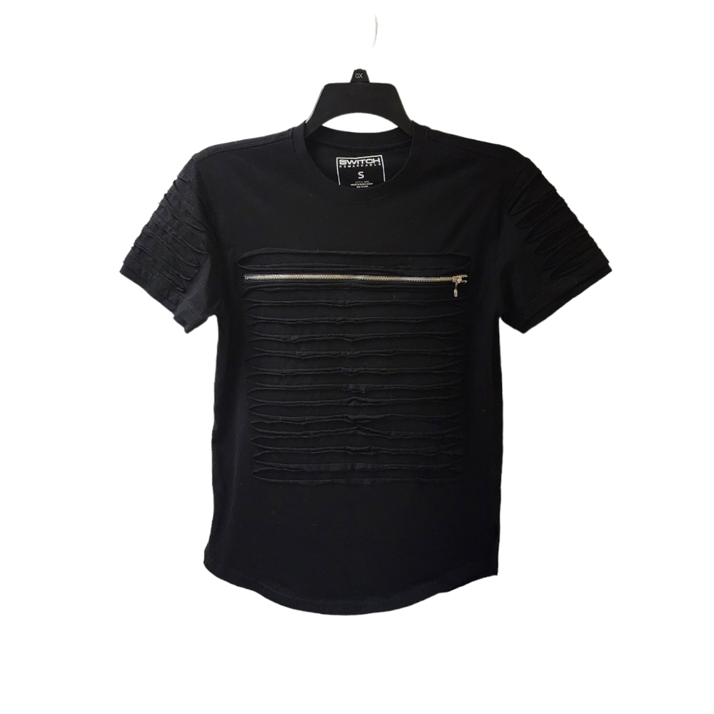 Switch Remarkable Zipper Distressed Shirt